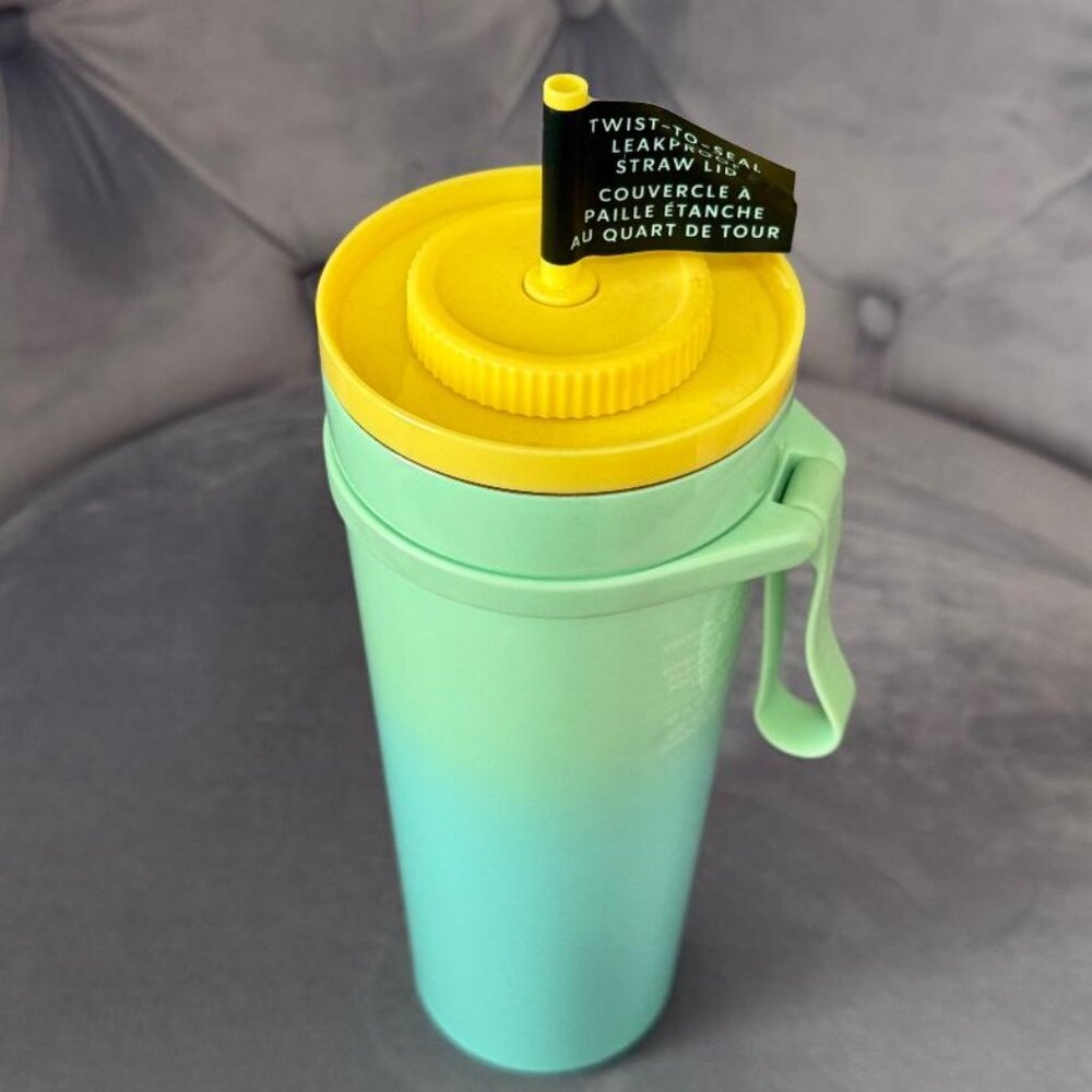 Starbucks Stainless Steel Blue Green Gradient Cold Cup (24oz) NWT - Picture 3 of 6